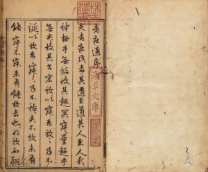 《老子通》PDF 注解老子学说之书  著者沈一贯（明）明万历27年刊本-今古藏书阁