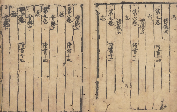 图片[3]-《隋书》乙本 著者魏征（唐）元刊本