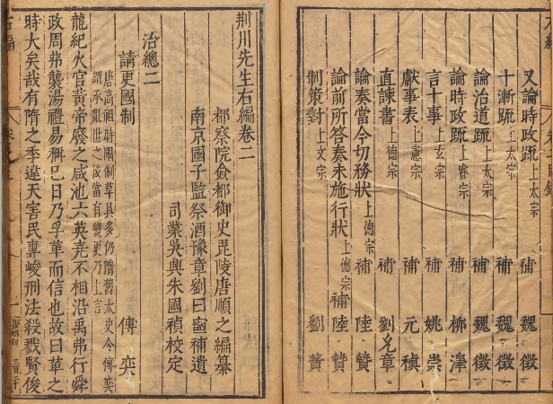 图片[2]-《荆川先生右编》PDF 汇集历代名臣言论之书 著者唐顺之(明)明万历刊本-今古藏书阁