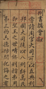 《明律刑书据会》PDF 明朝法律文献。又名《鼎镌大明律例法司増补刑书据会》，内含大明祖训  著者彭应弼（明） 明刊本-今古藏书阁